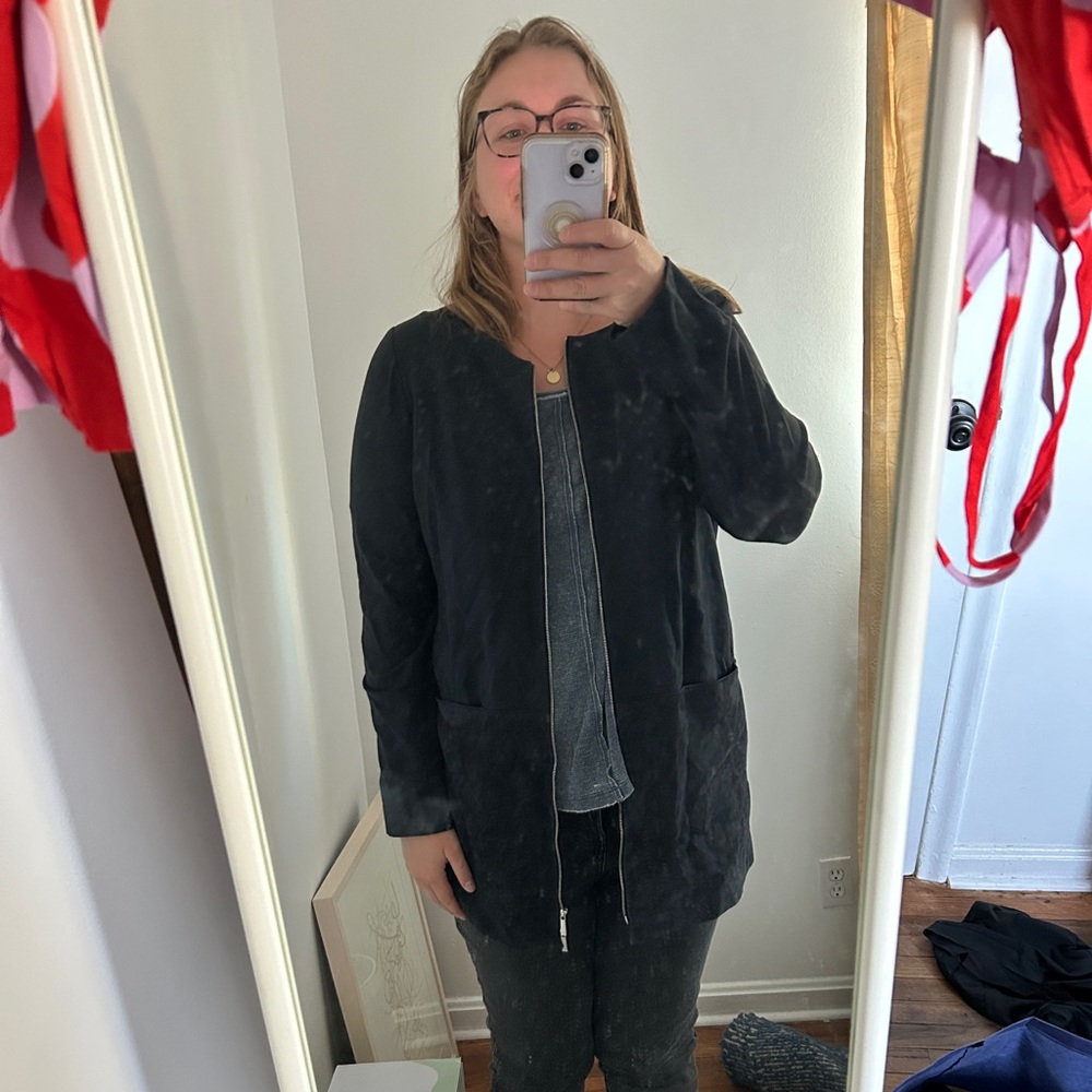 Lafayette 148 New York Navy Jacket